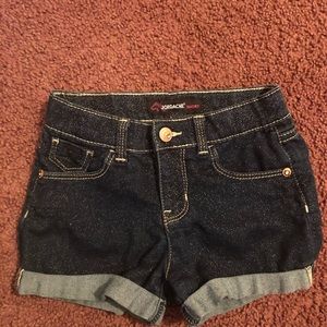 Girls jean shorts